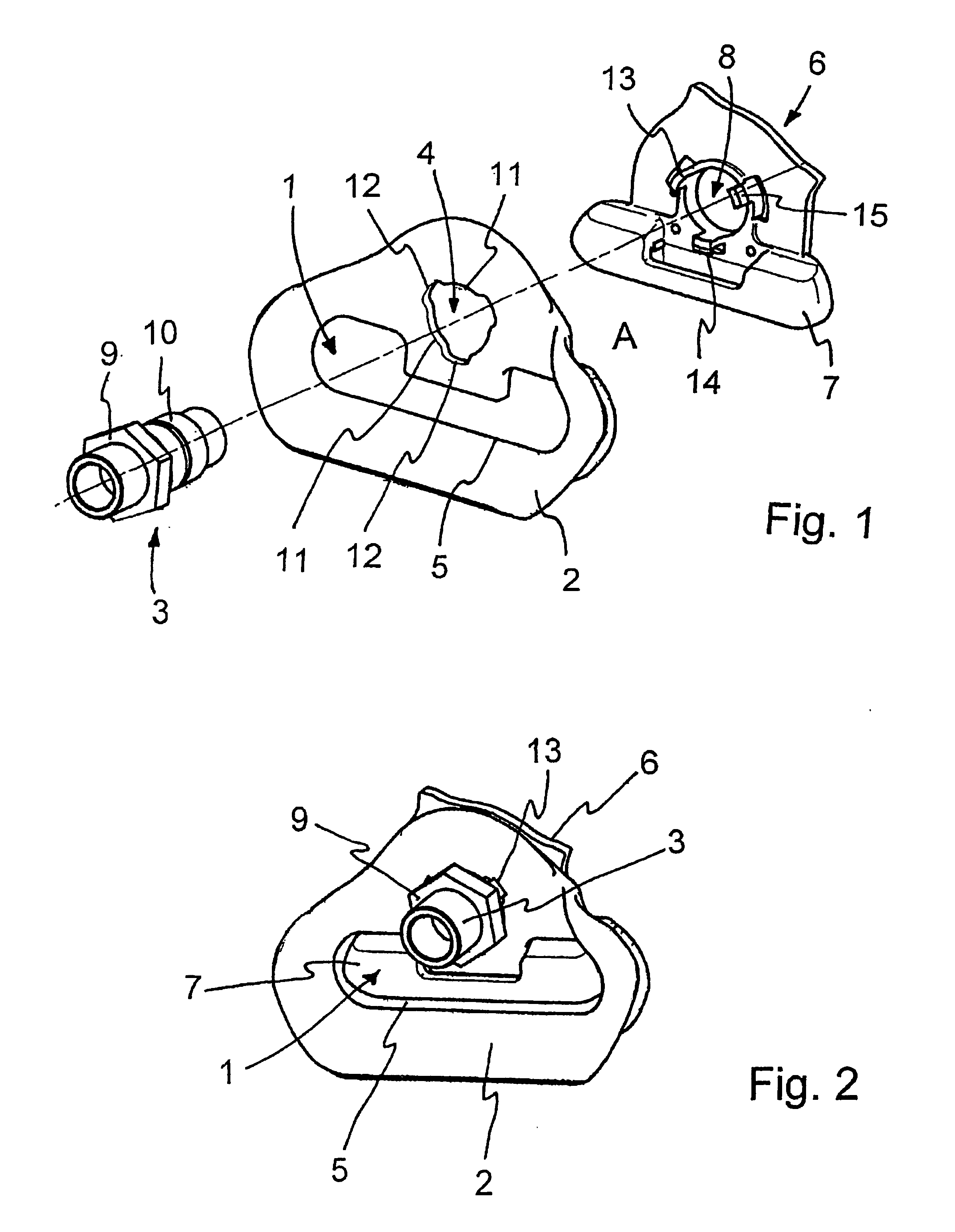 Guide loop for a safety belt