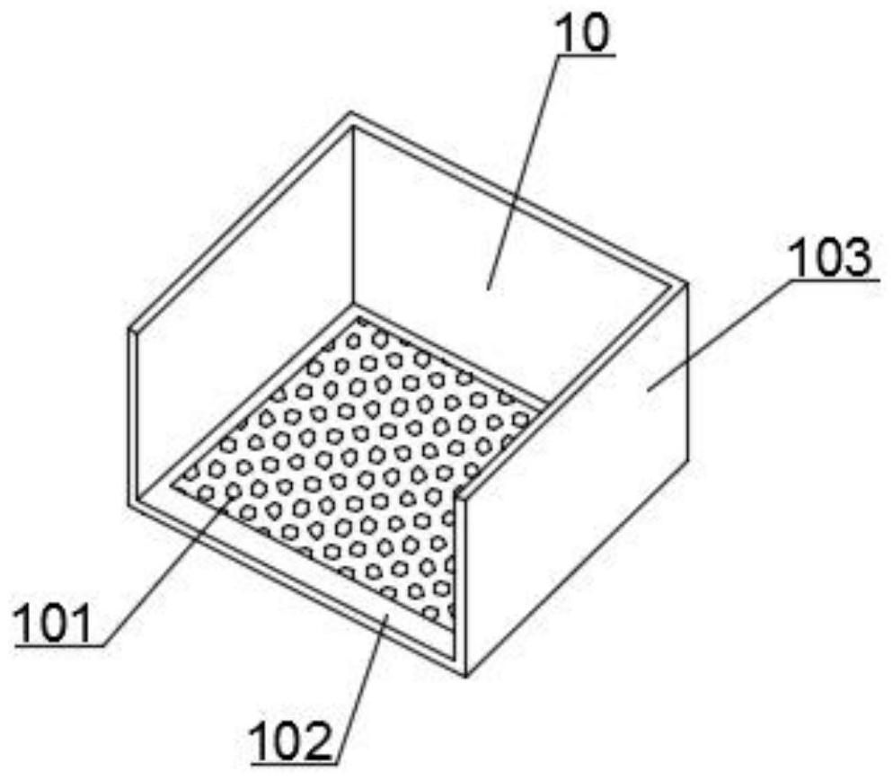 Device for preparing high-organic carbon fertilizer from kitchen waste