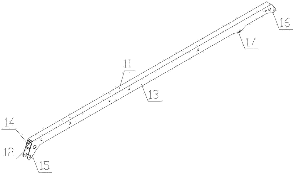 A cloth arm frame, a method for manufacturing a cloth arm frame, and a pumping device