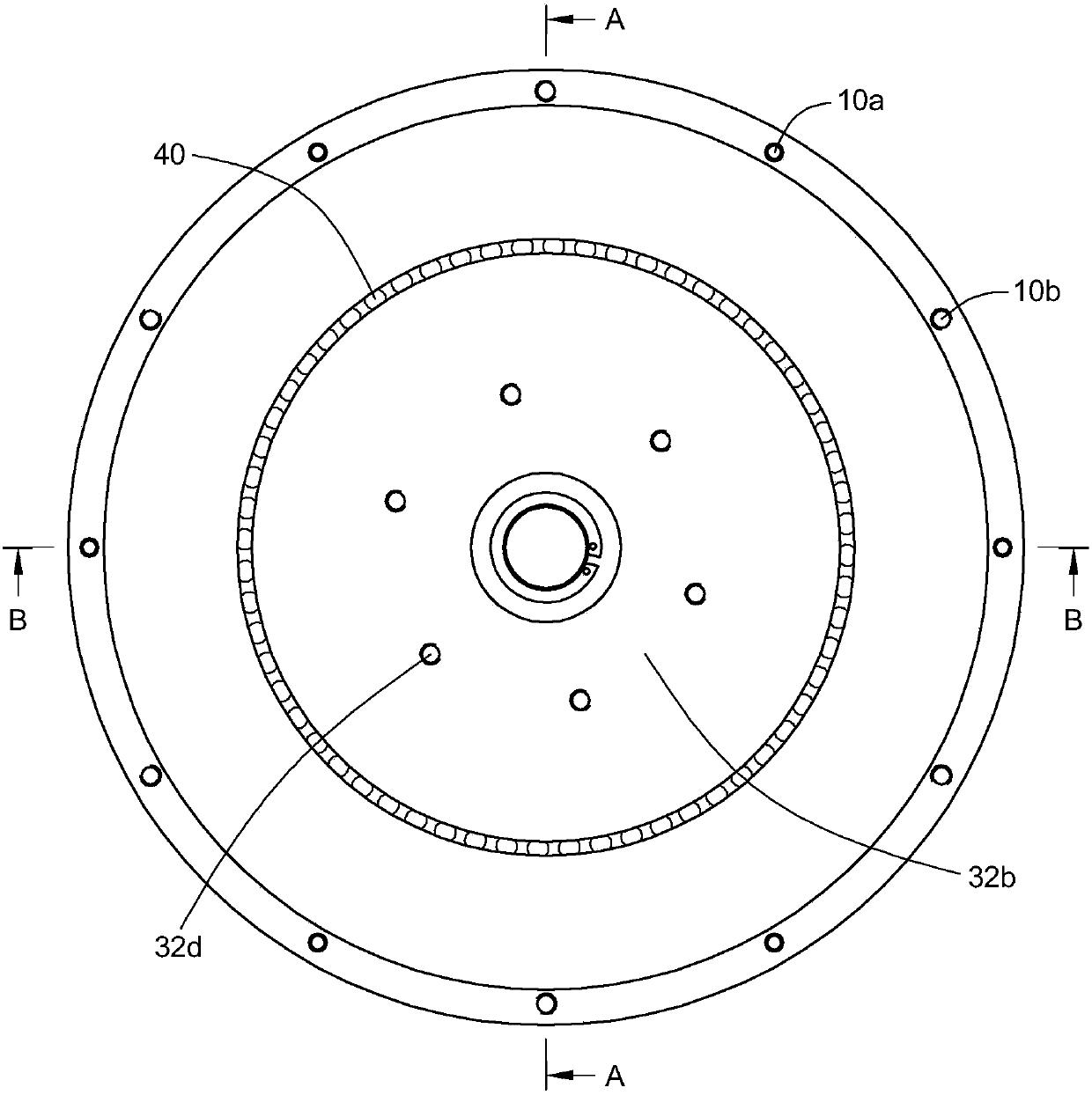 Motor speed reducer module