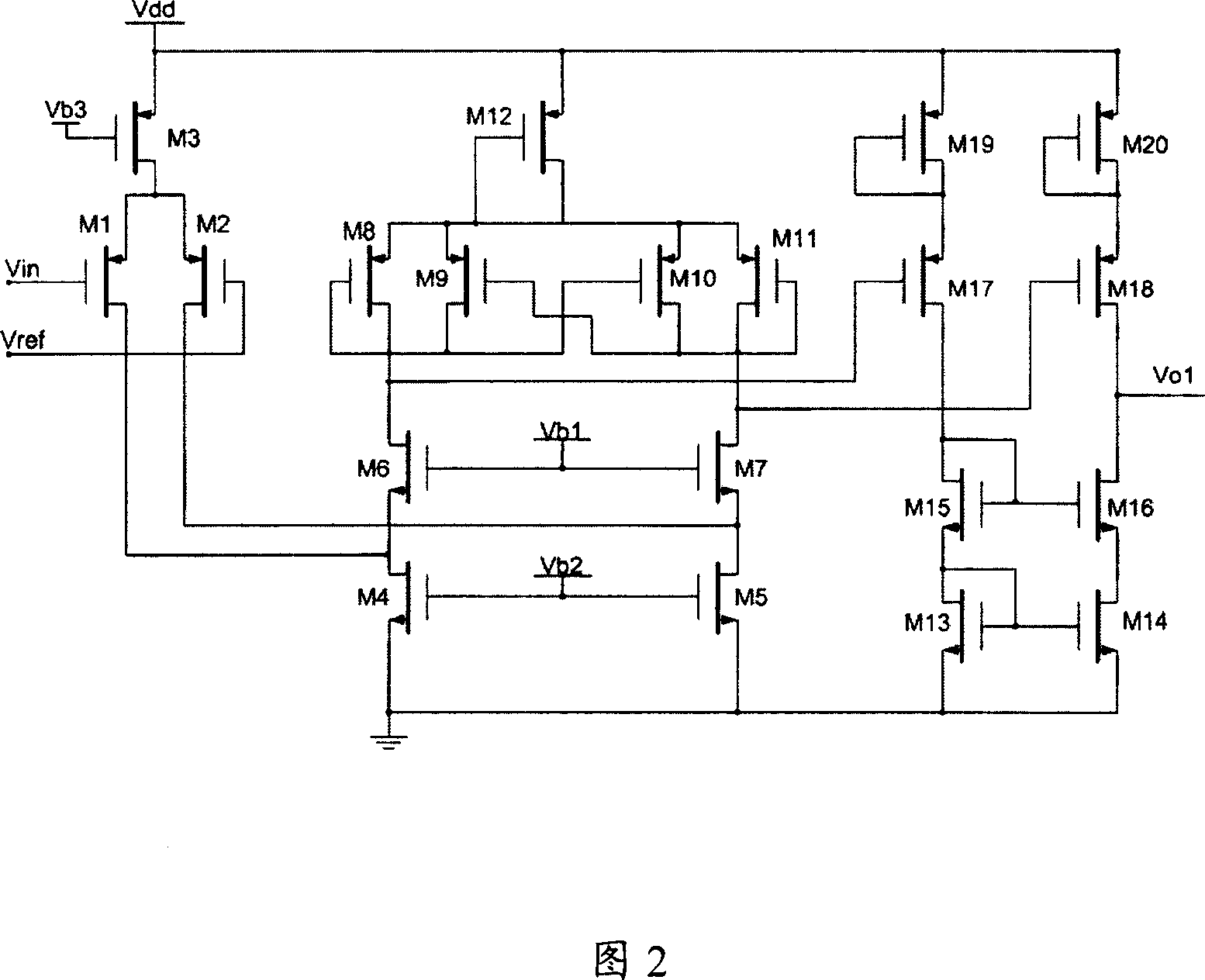 A power MOSFET driving circuit
