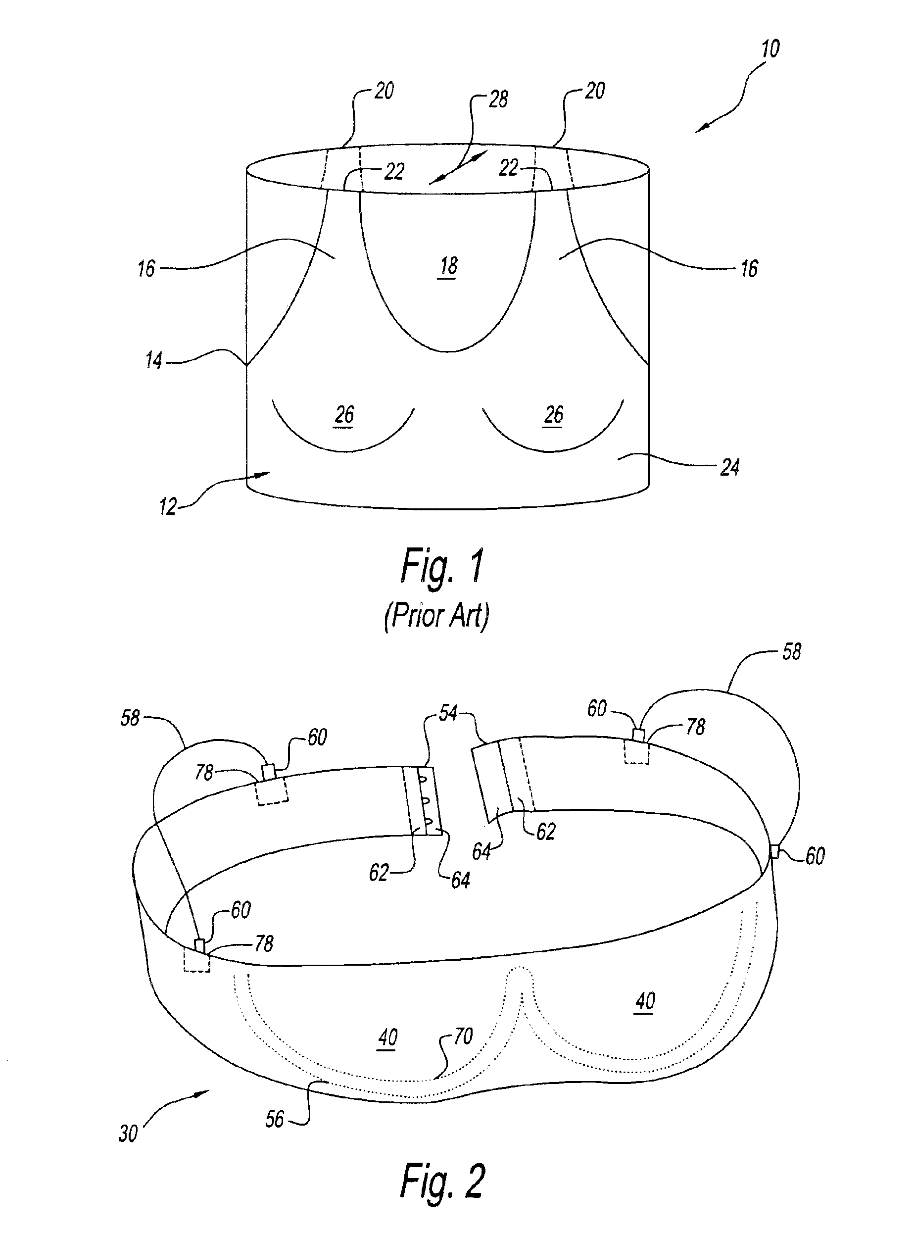 Tube brassiere and method of making