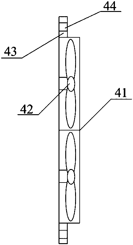 A support mechanism of a pressure transformer