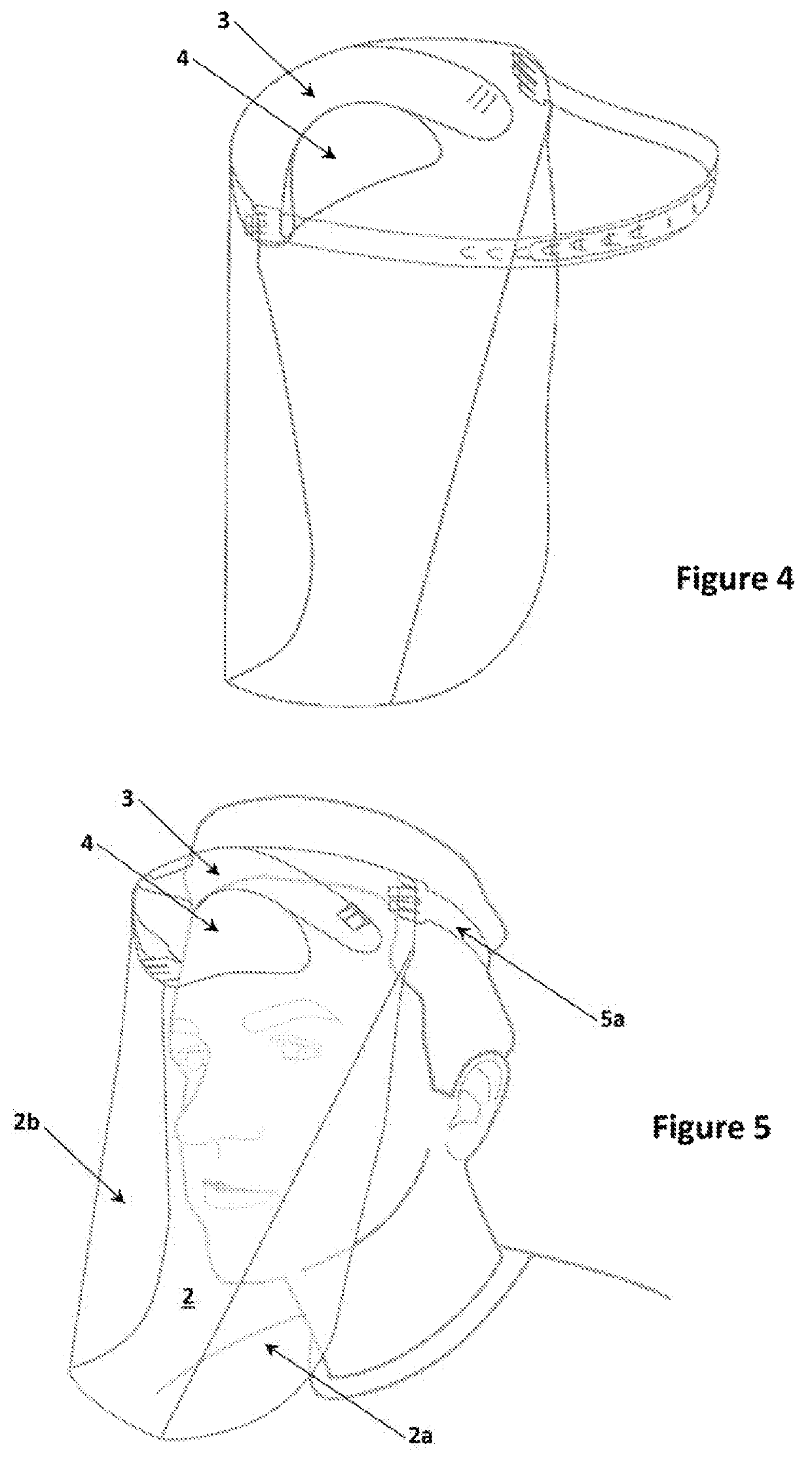 Face shield and its assembly method