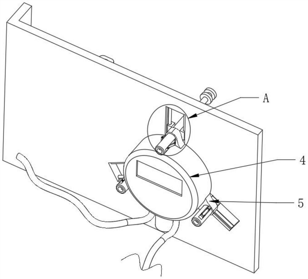 Dry-type trolley differential pressure detection alarm device, method and system