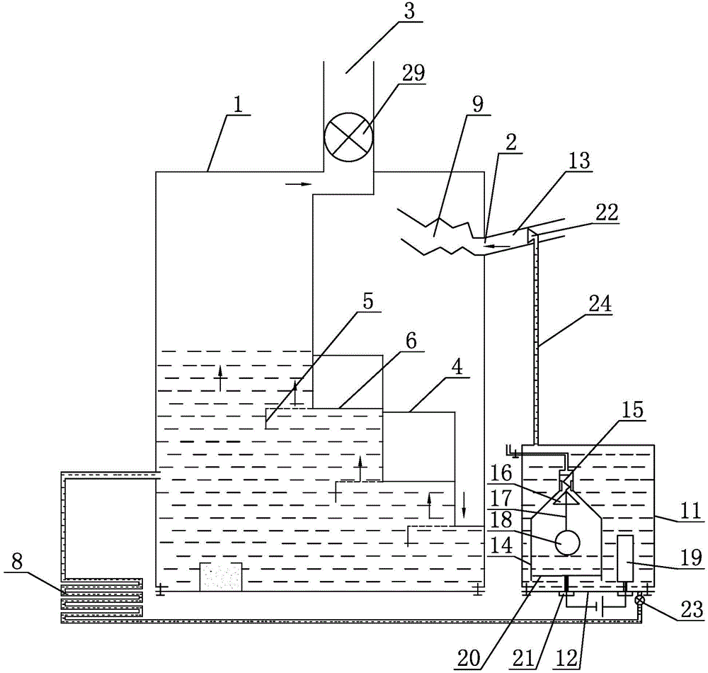 Diesel engine exhaust gas purification muffler