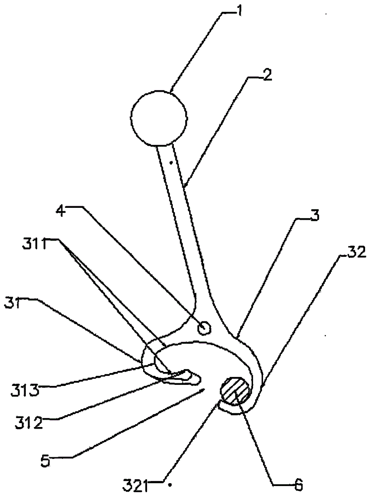 Secondary opening door hook