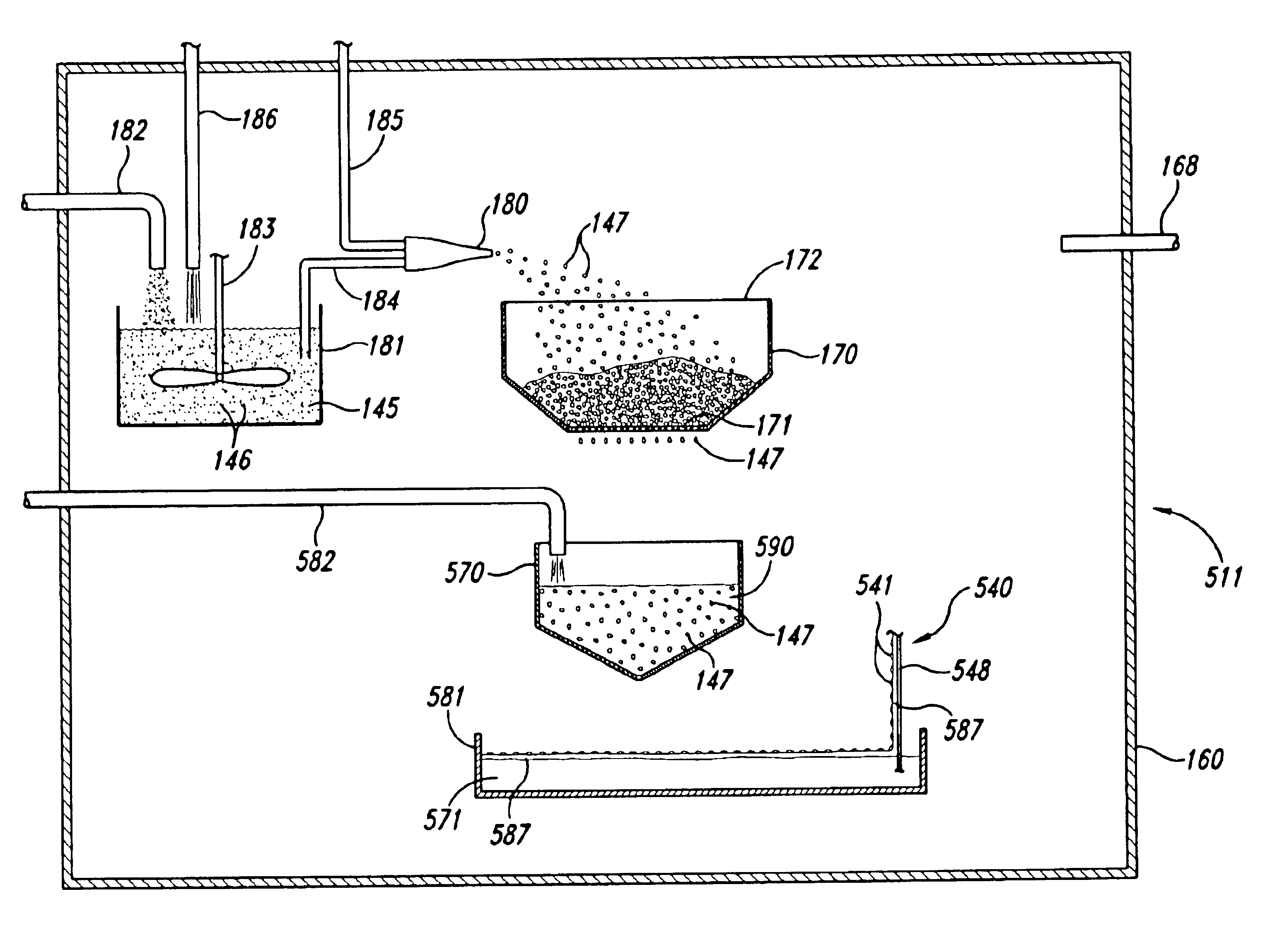 Method and apparatus for forming a planarizing pad having a film and texture elements for planarization of microelectronic substrates