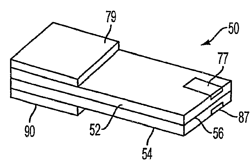 Method of making a thin layer electrochemical cell with self-formed separator