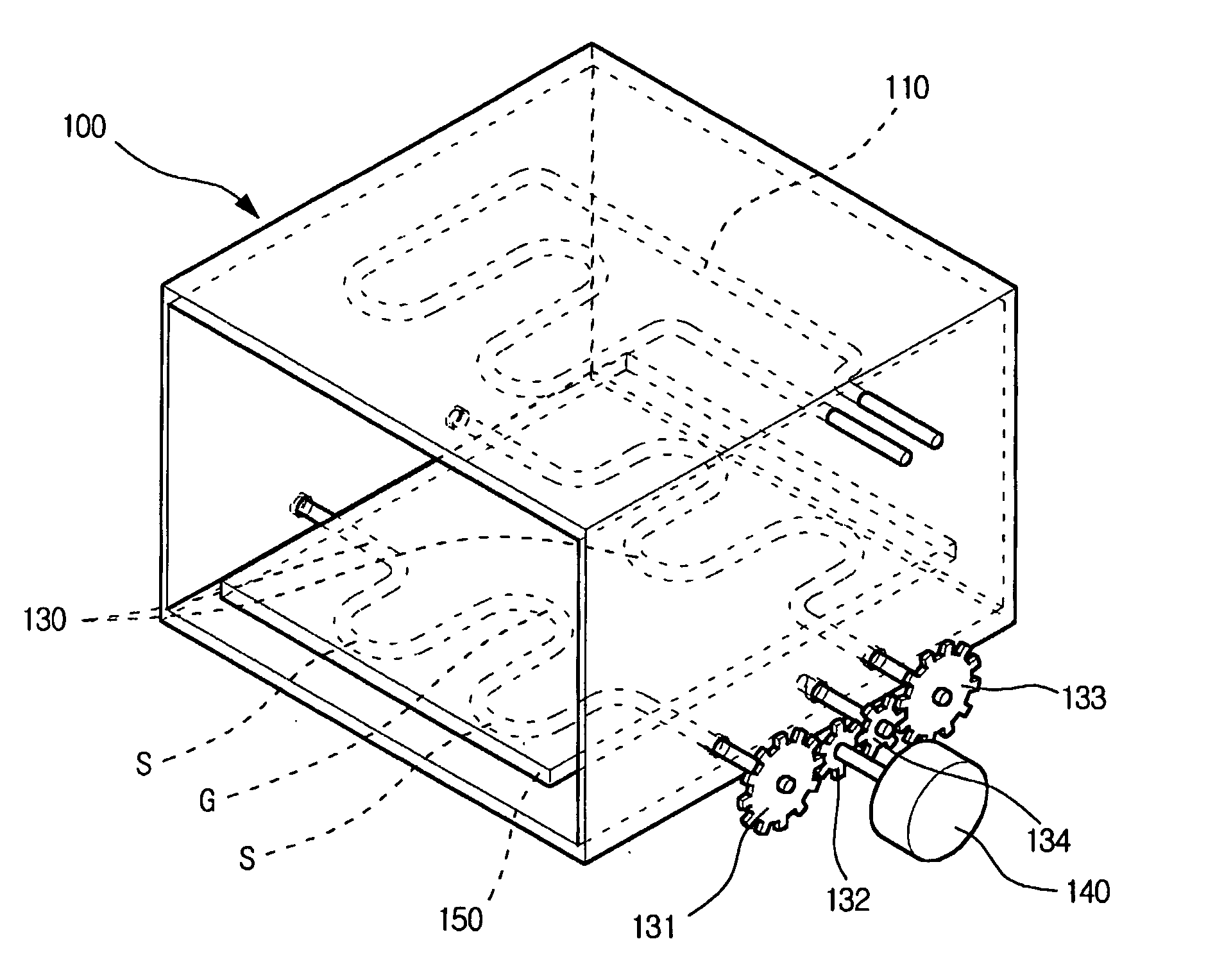 Heating apparatus of microwave oven and food heating method