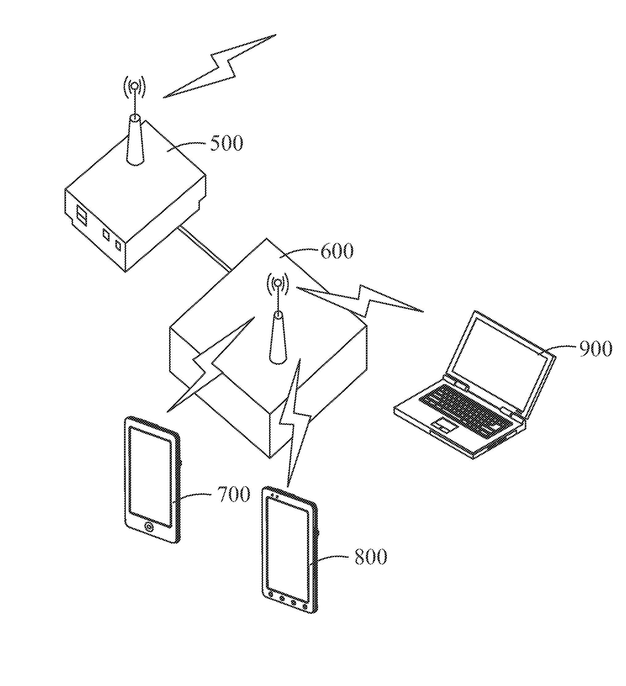Combinatorial mobile hotspot device and network service provision method thereof, network access device and wireless service power supply device