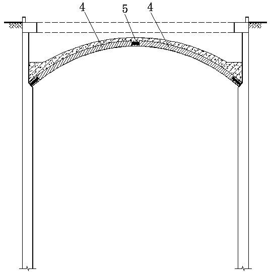 Cover-excavation semi-inverse construction method for assembly type arch top large-span column-free underground structure