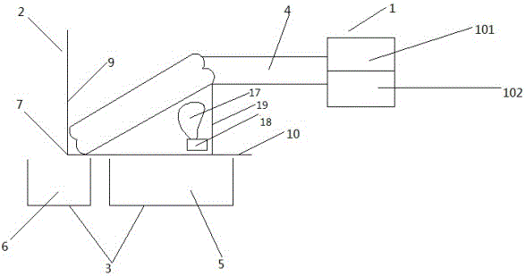 Bottle cap screening device