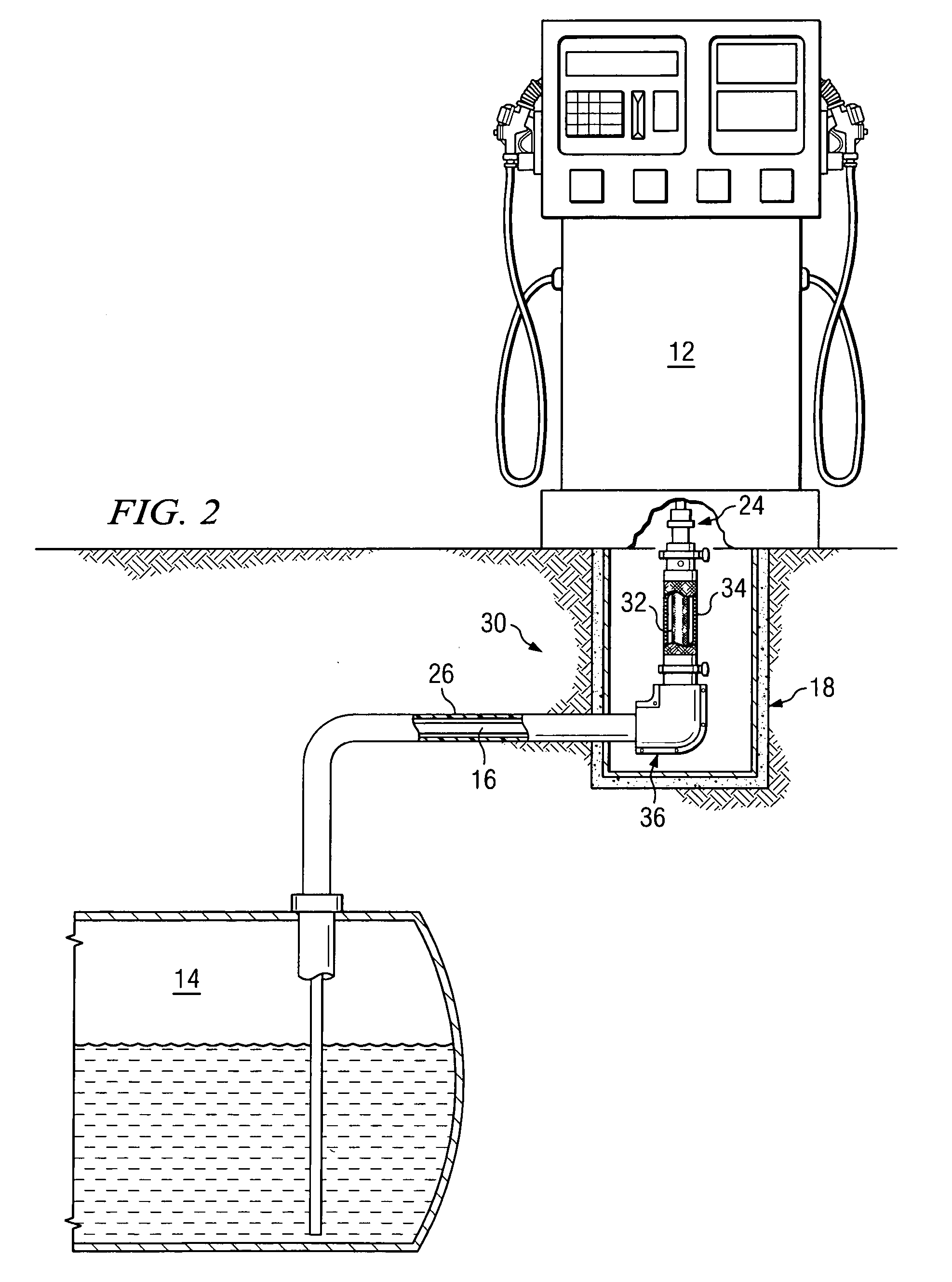 Double-walled flexible dispenser sump connection system