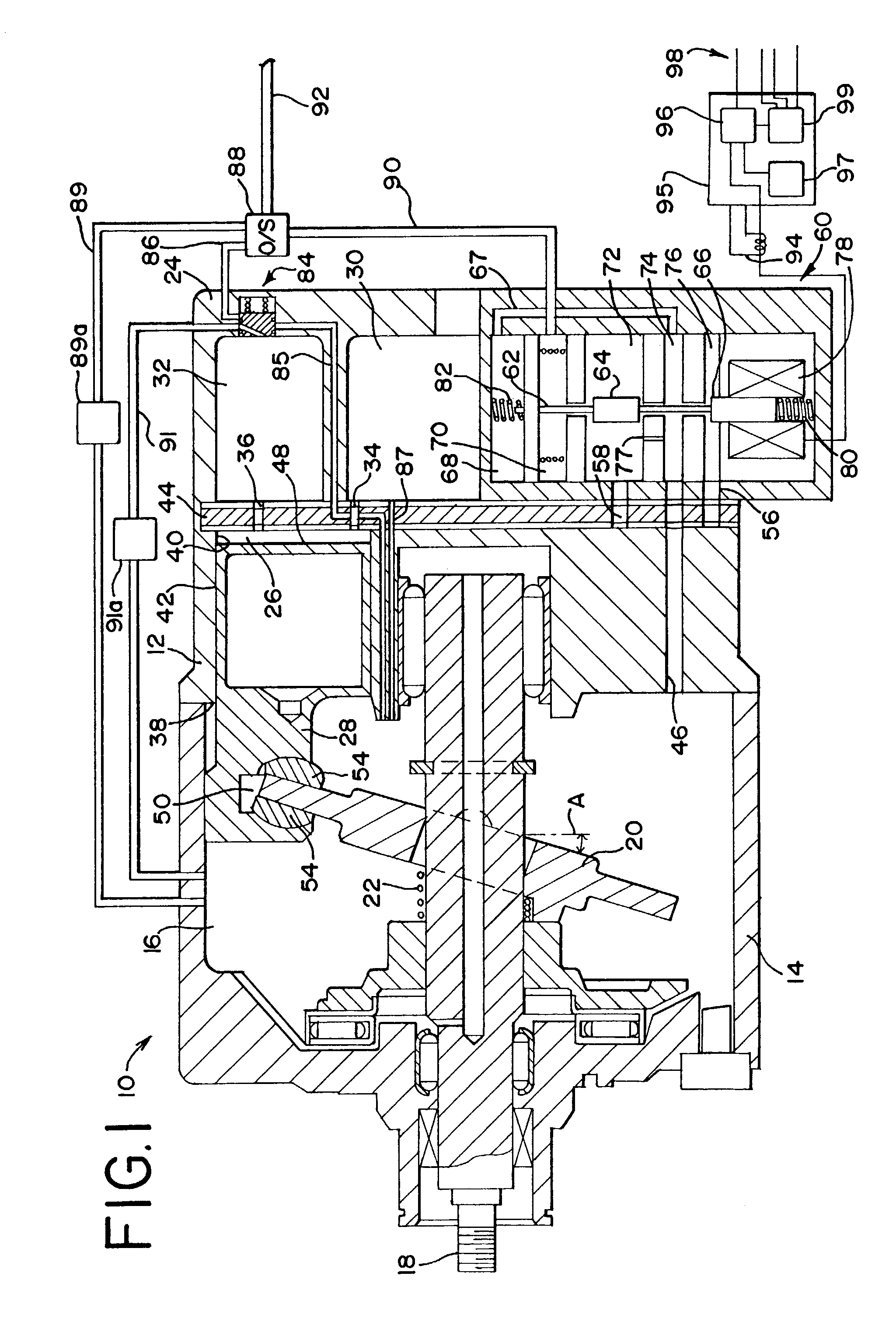 Controls for variable displacement compressor