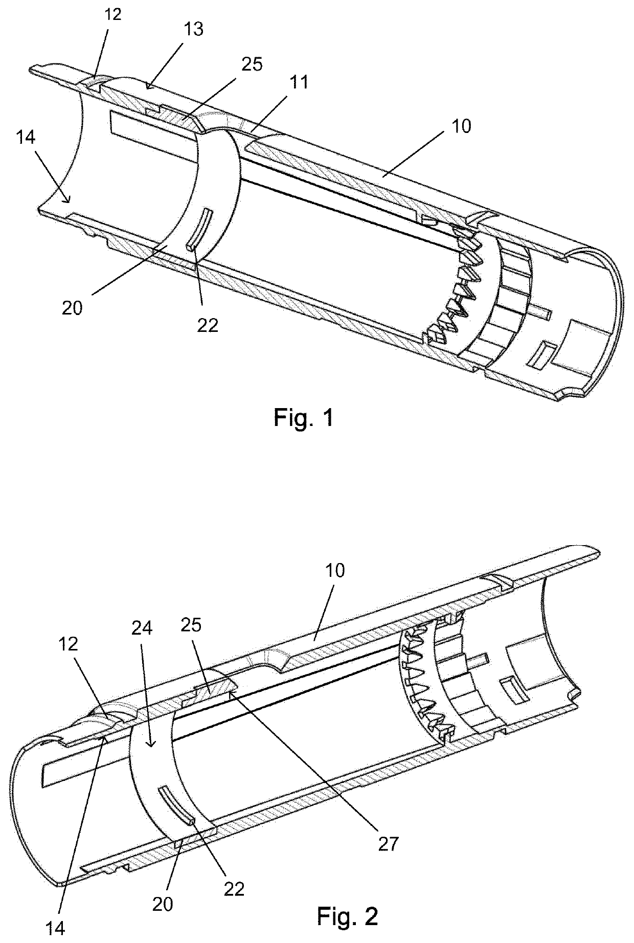 Housing for a medical injection device