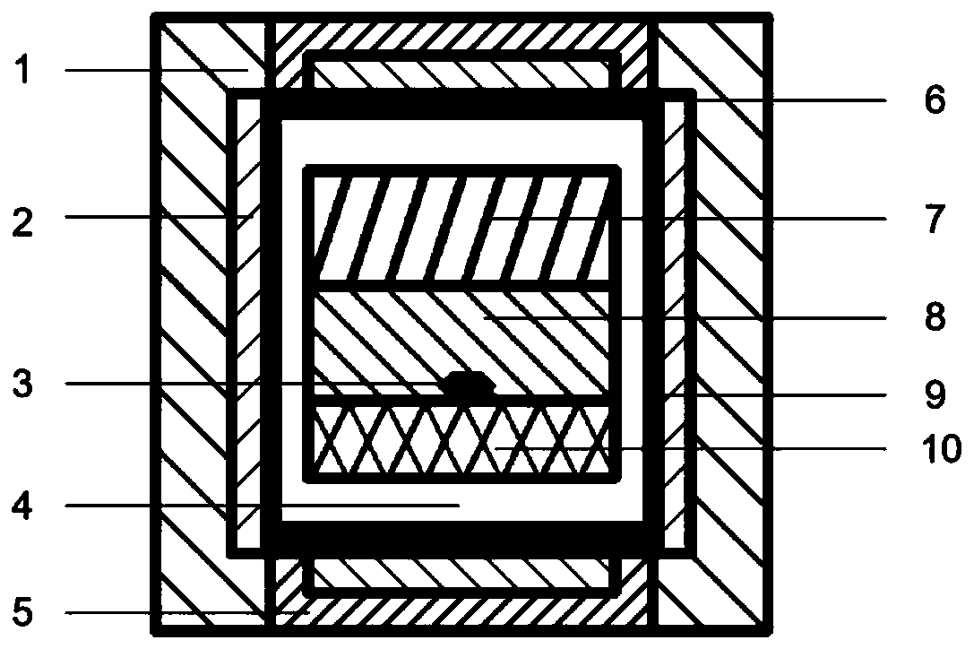 Method for artificially synthesizing large single crystal of columnar diamond