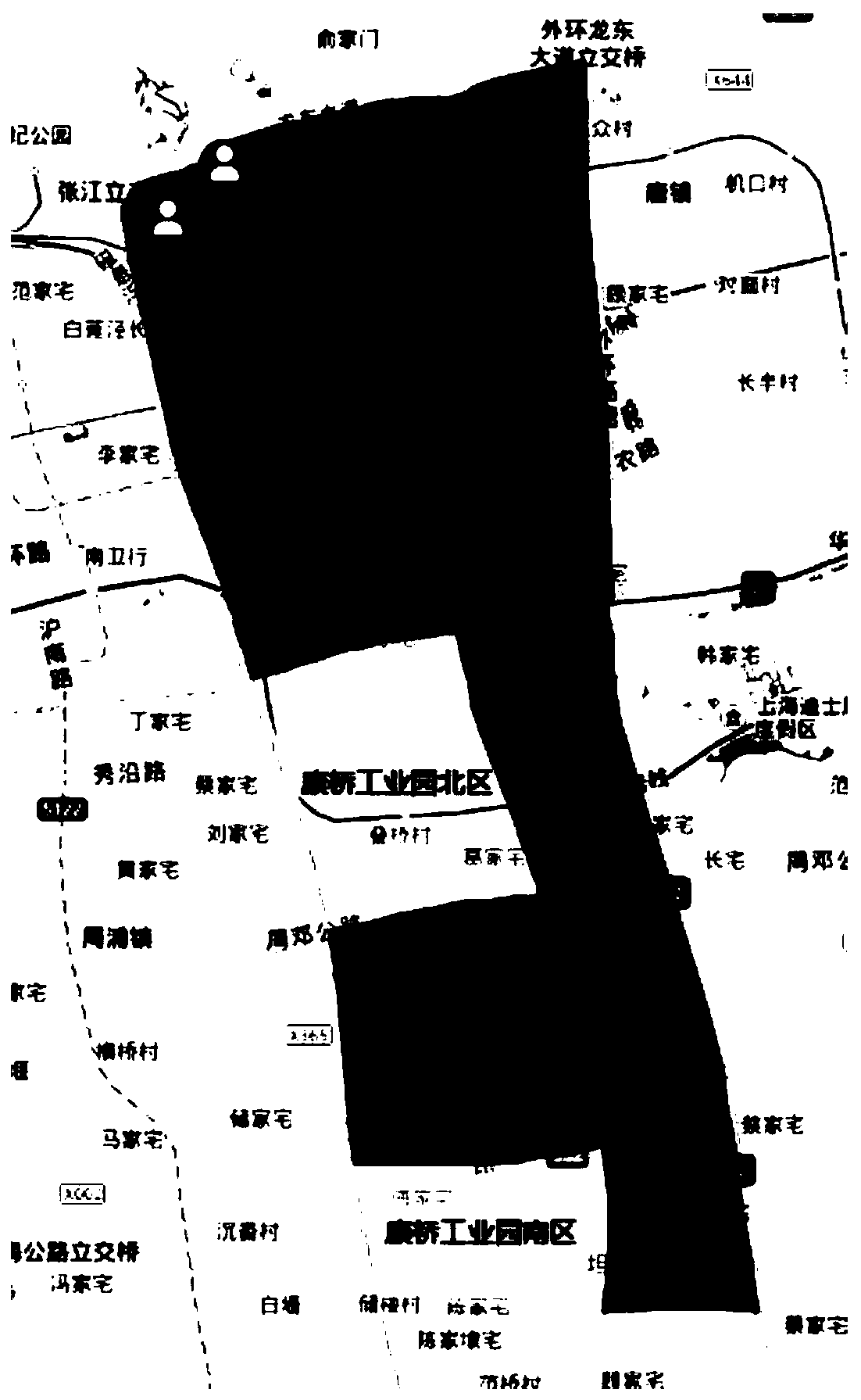 Power grid sub-region full-caliber load calculation method and system