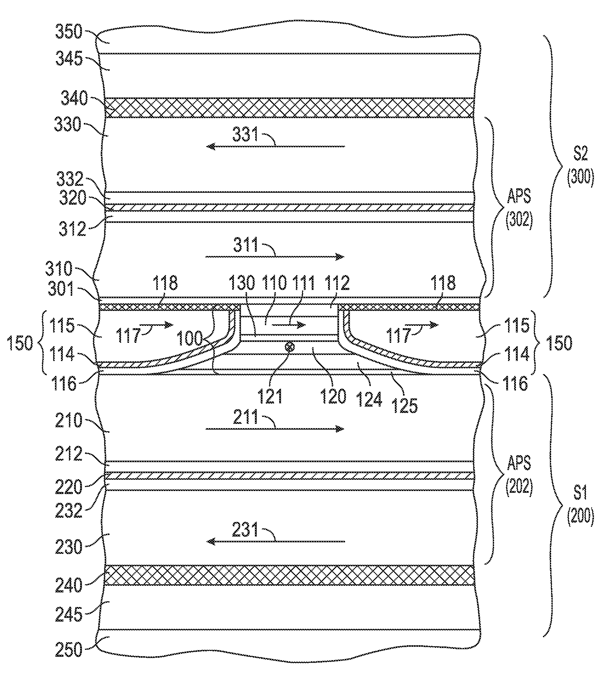Current-perpendicular-to-the-plane (CPP) magnetoresistive (MR) sensor having a top shield with an antiparallel structure