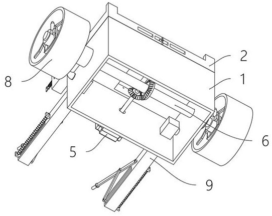 A suspension mechanism detection device based on automobile performance test