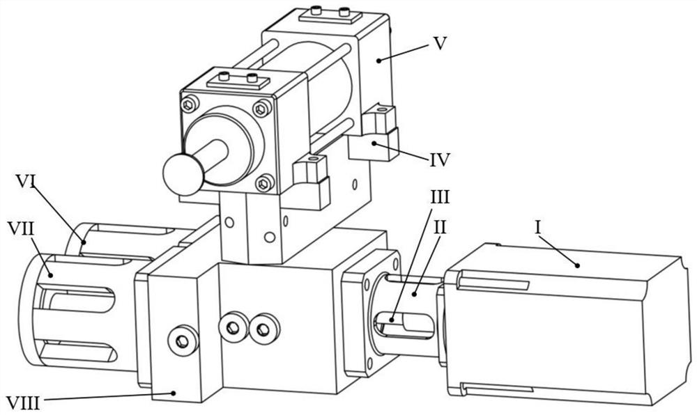 Electrostatic hydraulic actuator driven by a magnetostrictive axial double-piston pump and its working method