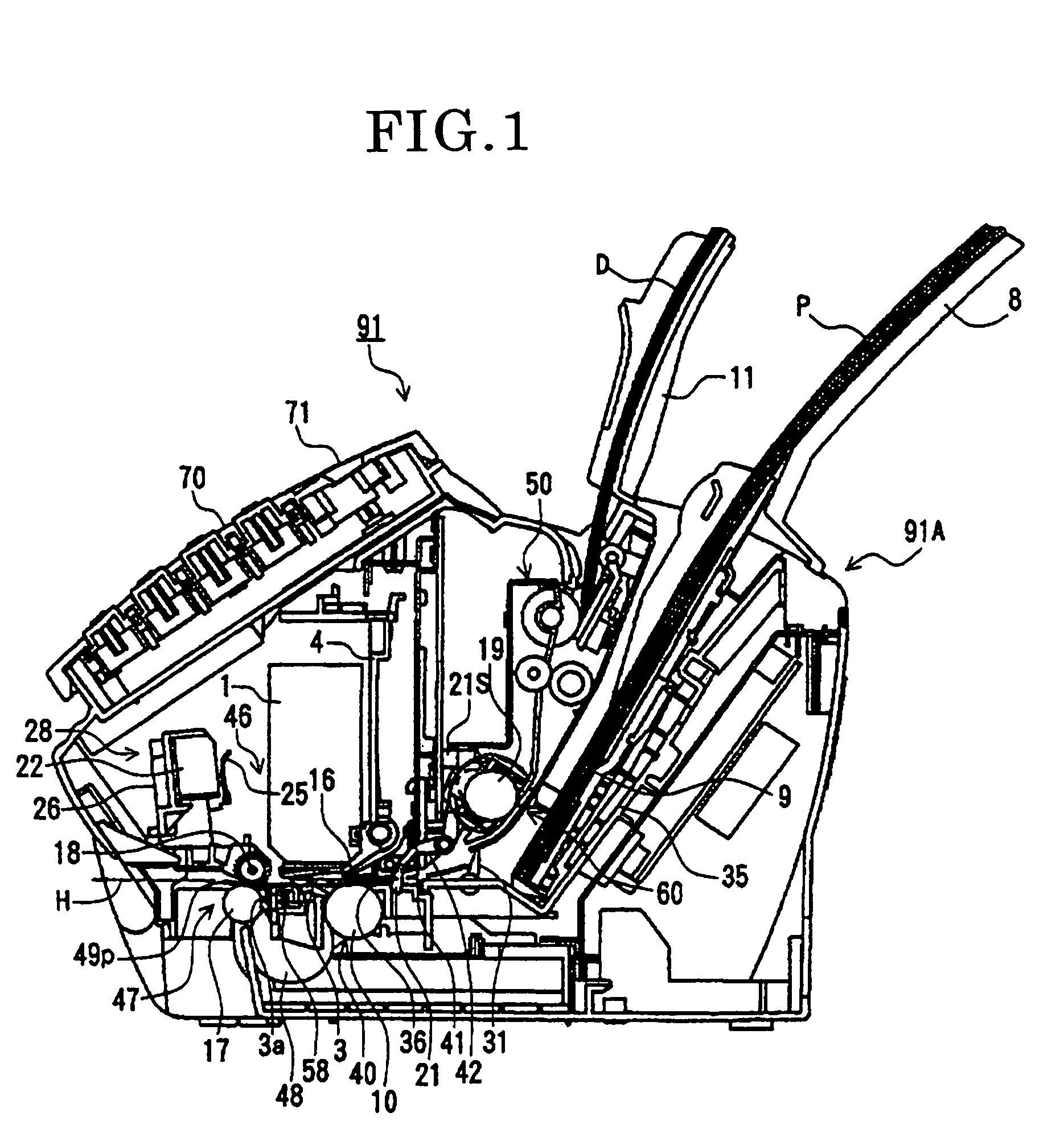 Image reading and recording apparatus
