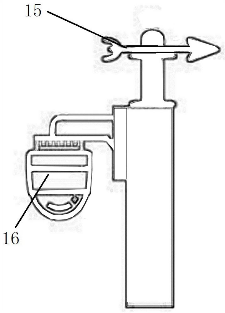 Multifunctional information rod column