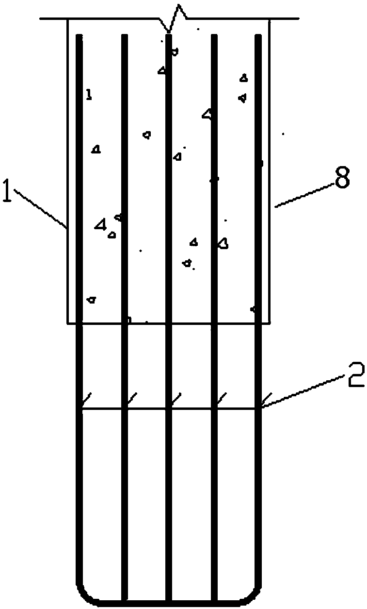 A prefabricated assembled bridge pier made of U-shaped steel bars and its connection technology