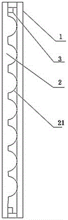 Compound vacuum glass plate