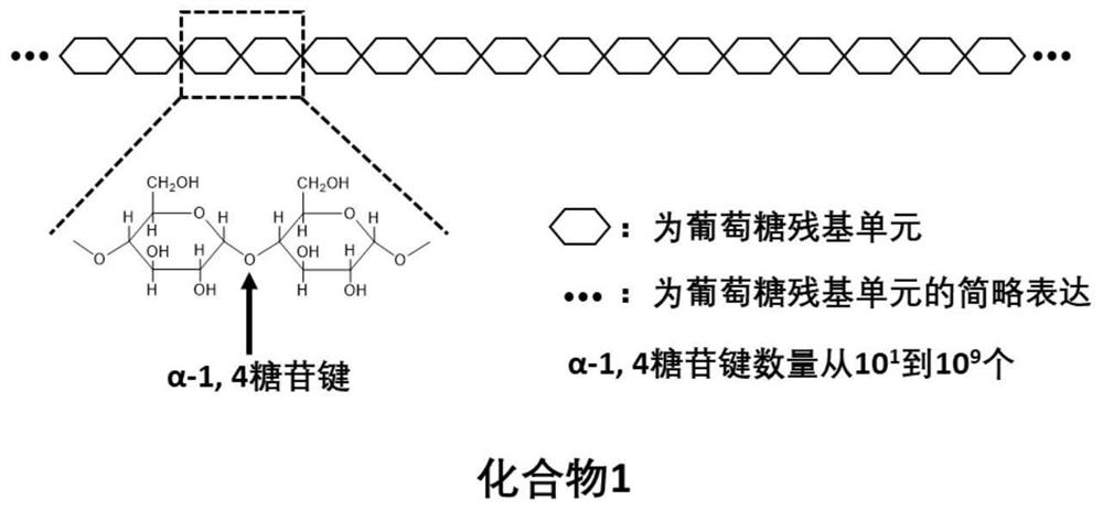 Biosynthesis method of starch