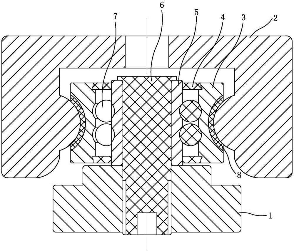 Guide rail sliding block device and machining technology thereof