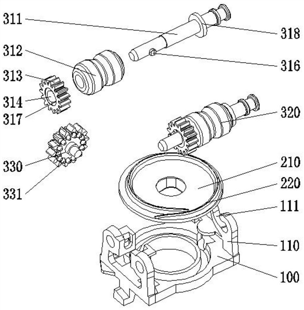 Pencil feeding structure of pencil sharpener