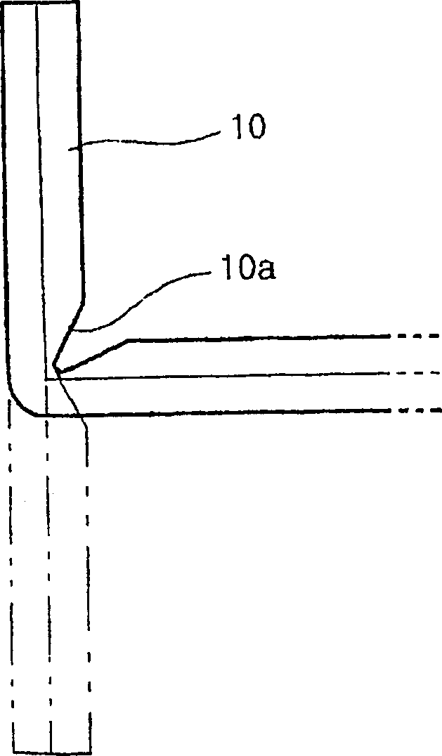 Apparatus for forming groove used in cutting blade