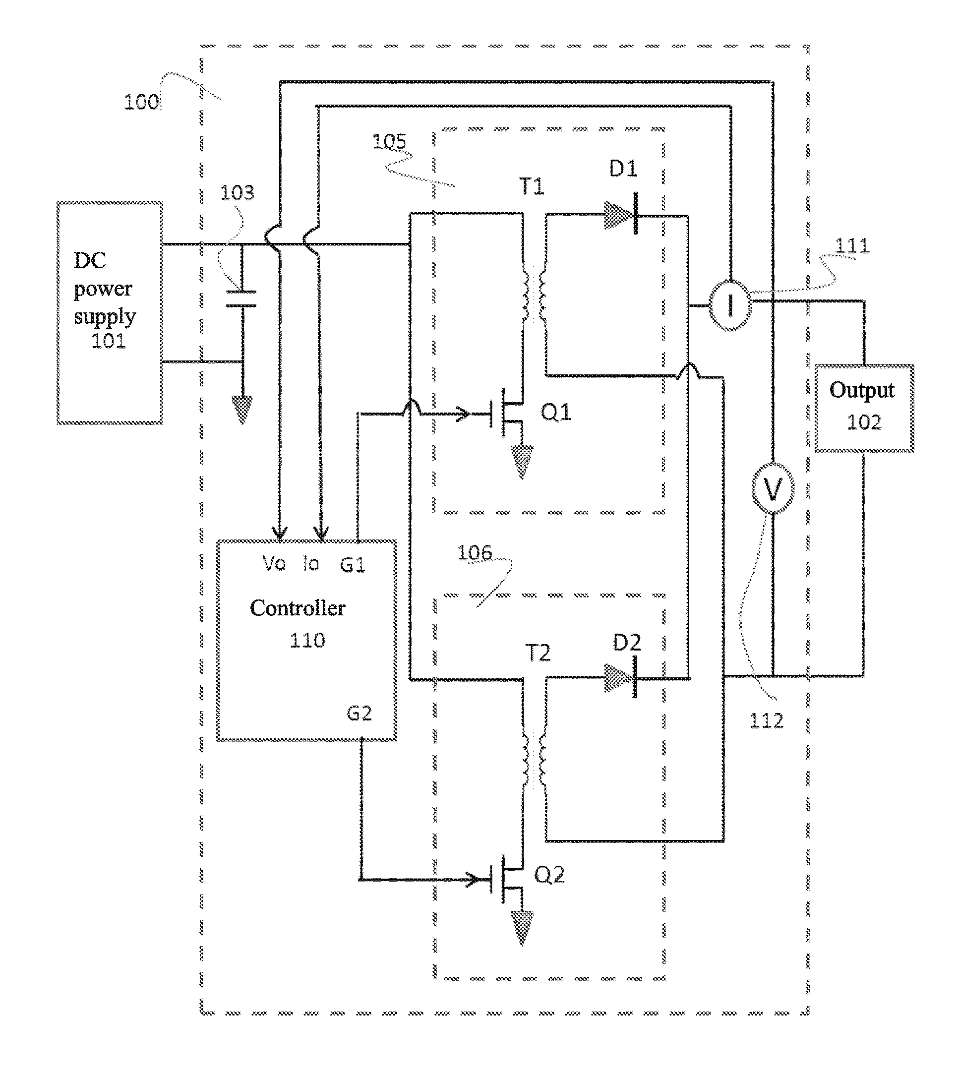 Alternating Parallel Fly Back Converter with Alternated Master-Slave Branch Circuits