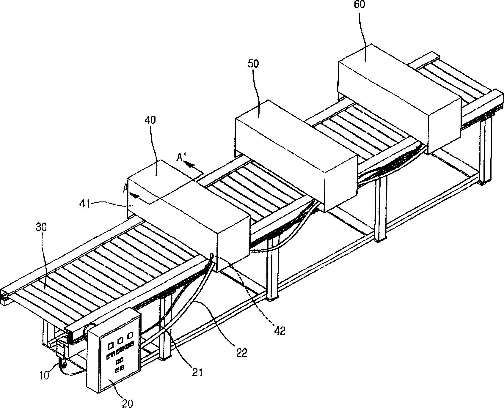 Heat treatment equipment and method for reflection film