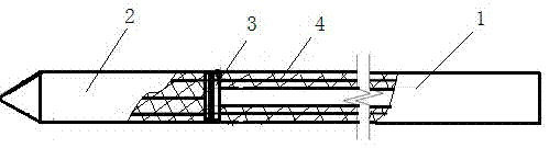 High-performance low-prestressed concrete hollow square pile