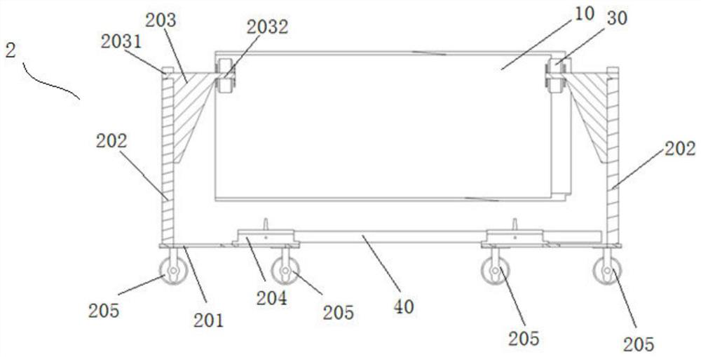 Spraying tool and spraying production line