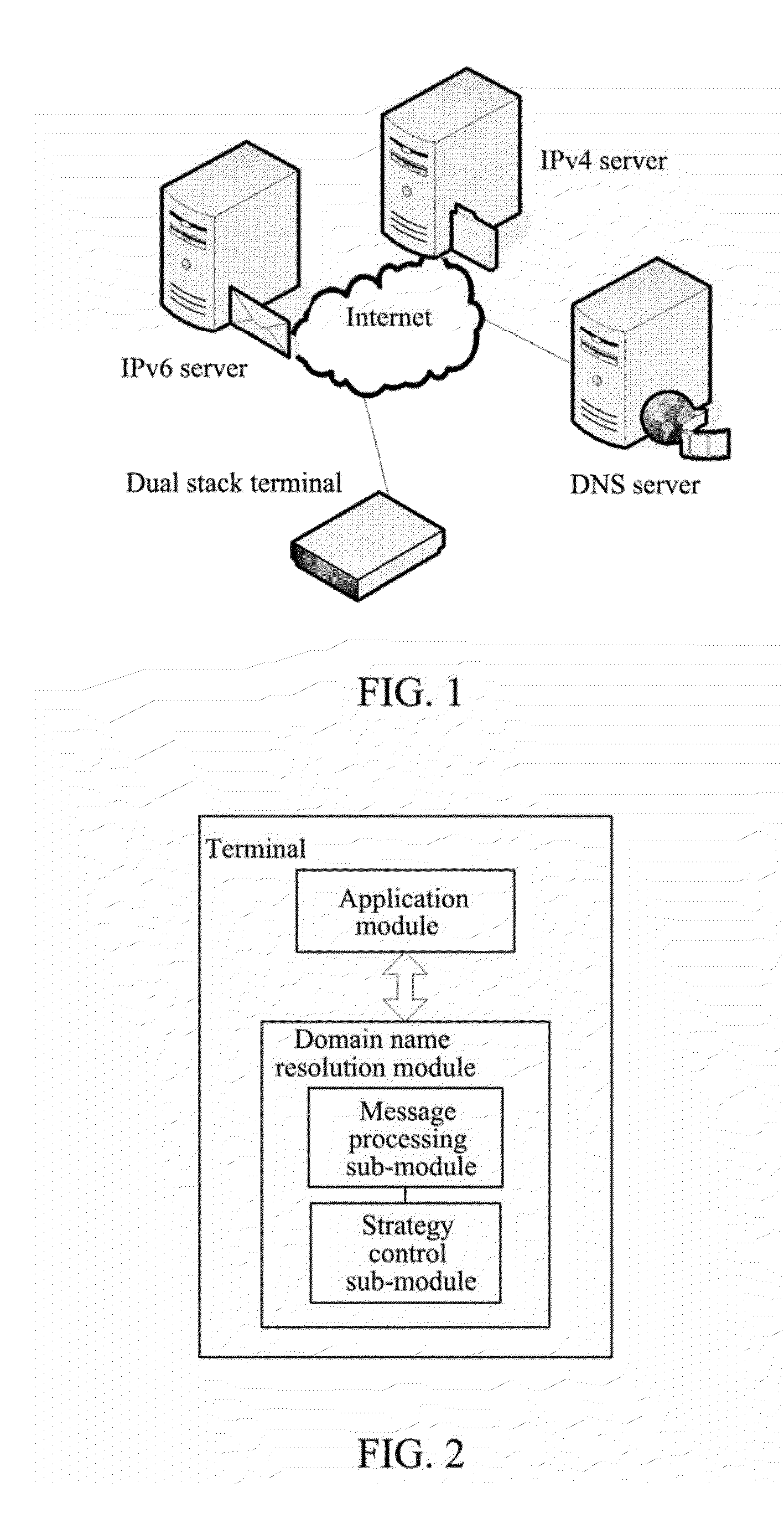 Method and Terminal for Improving Domain Name Resolution Efficiency