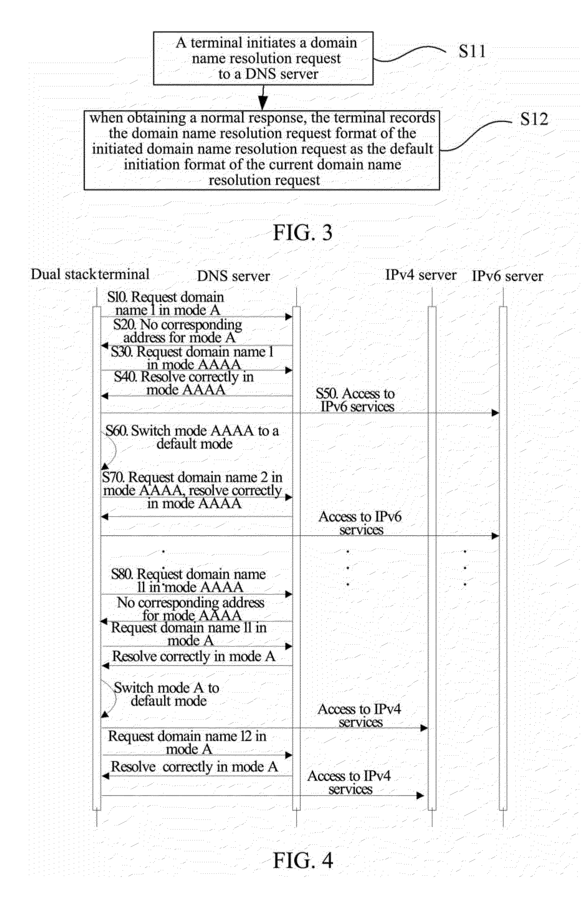 Method and Terminal for Improving Domain Name Resolution Efficiency