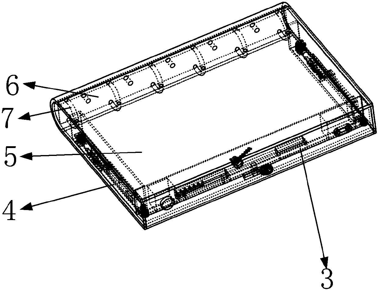 Loose-leaf notebook anti-theft coded lock based on synchronous belt drive