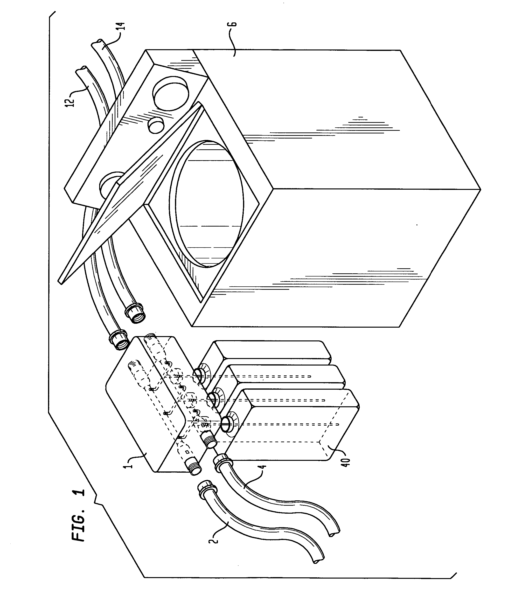 Automatic stand-alone dispensing device for laundry care composition