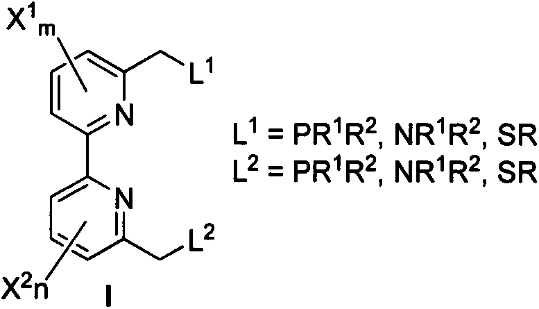 Dipyridyl tetradentate ligand ruthenium complex as well as preparation method and application thereof