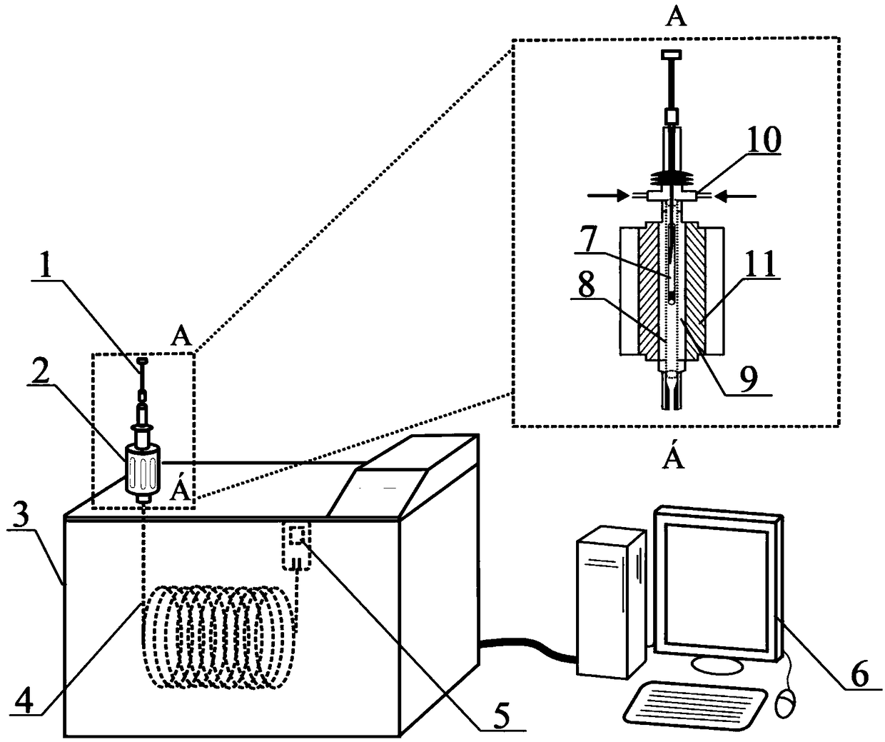 A microbial species identification device and a microbial species identification method