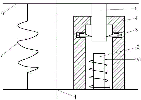 An electromagnetic variable suspension and its adjustment method