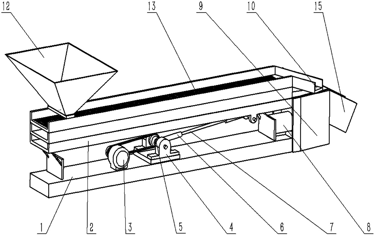 Tea screening machine