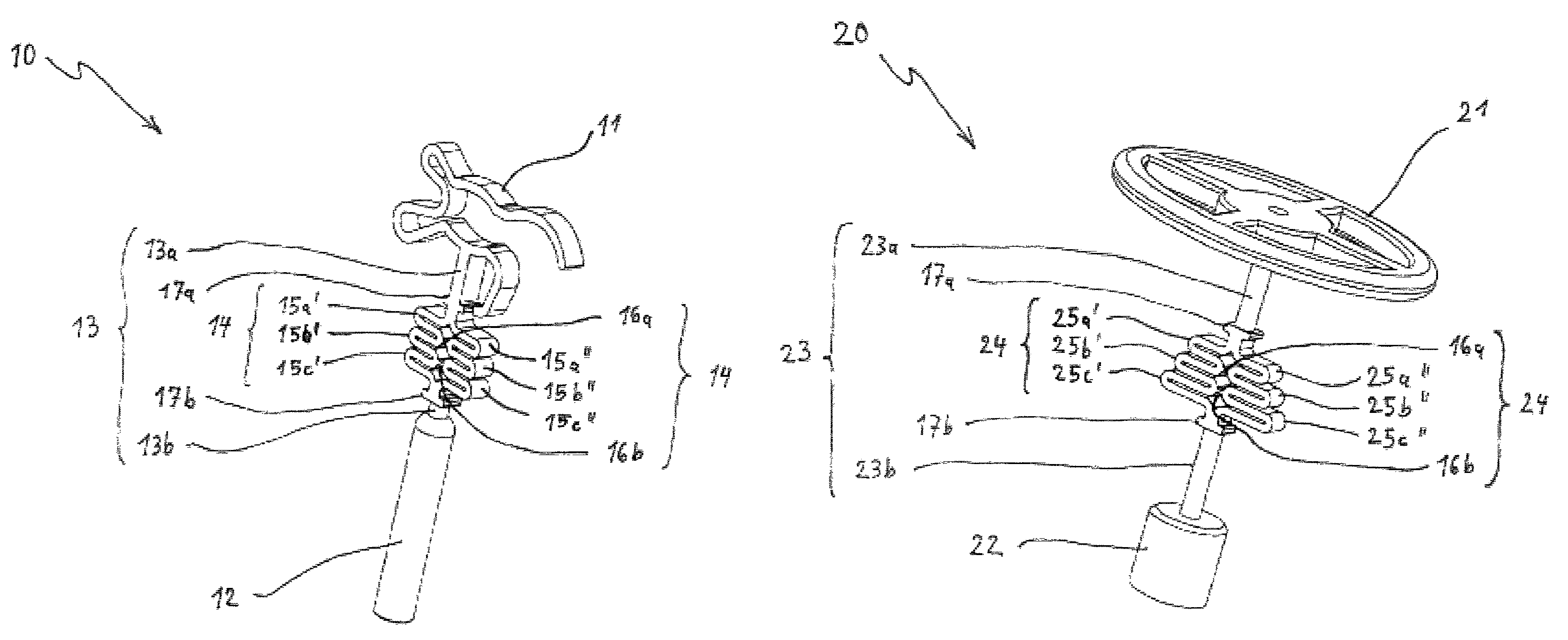 Variable-length ossicular prosthesis