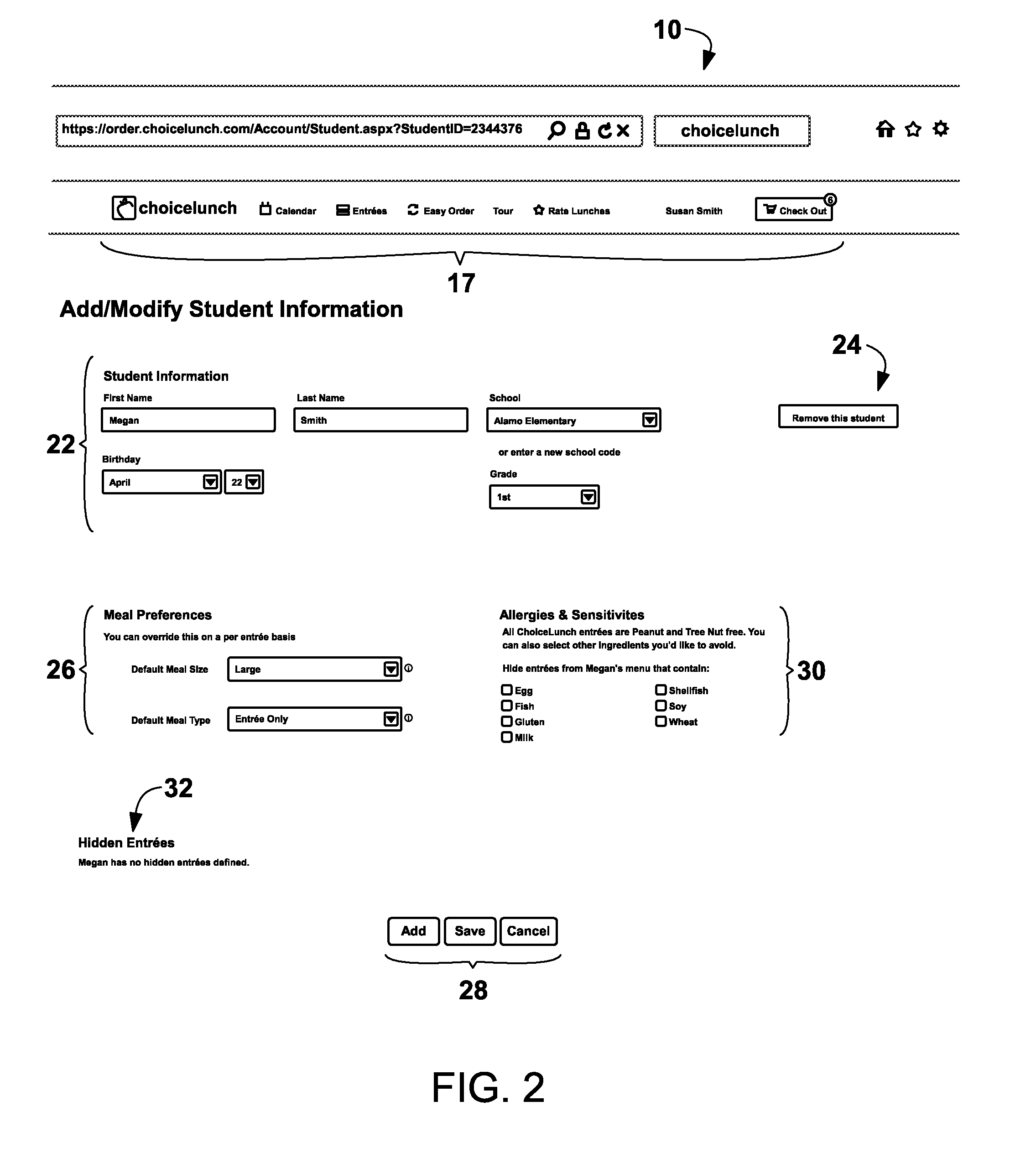 Institutional Catering Business Method and Associated Website