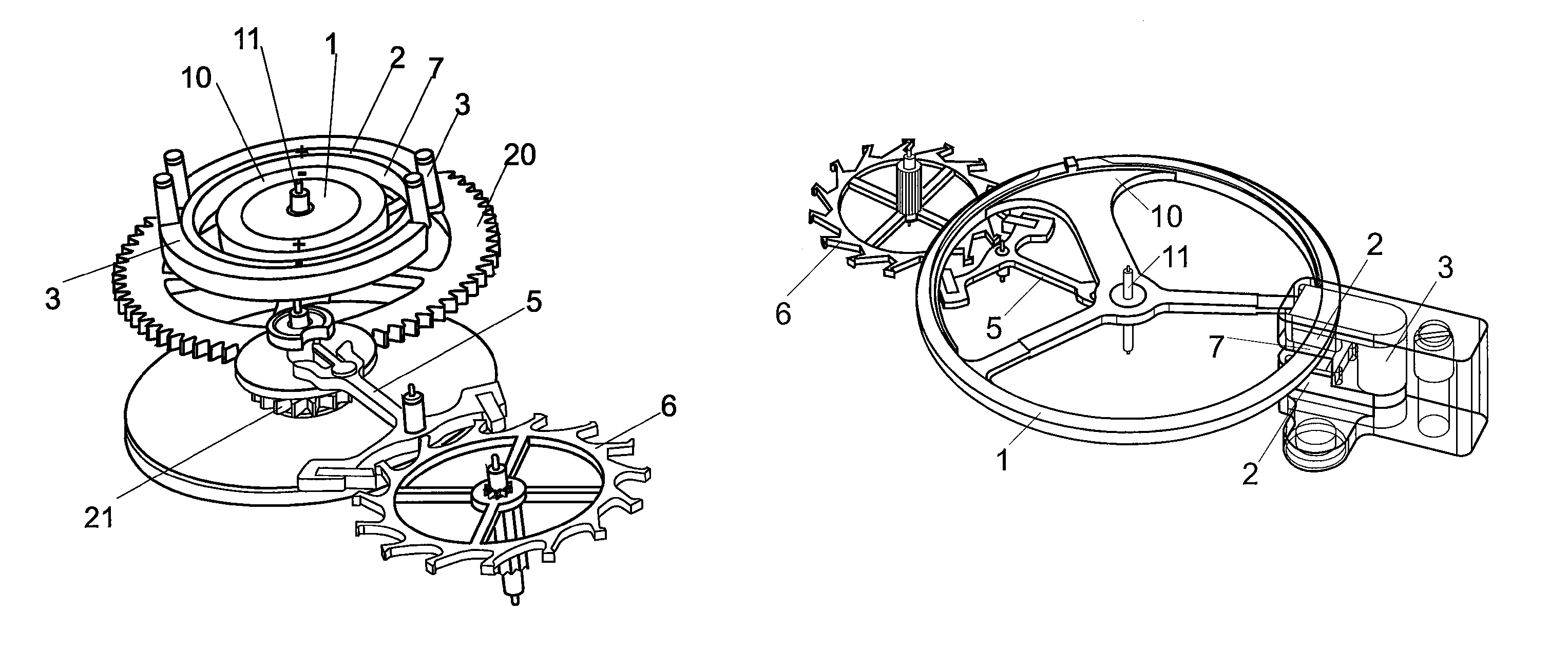 Regulating member for a wristwatch, and timepiece comprising such a regulating member