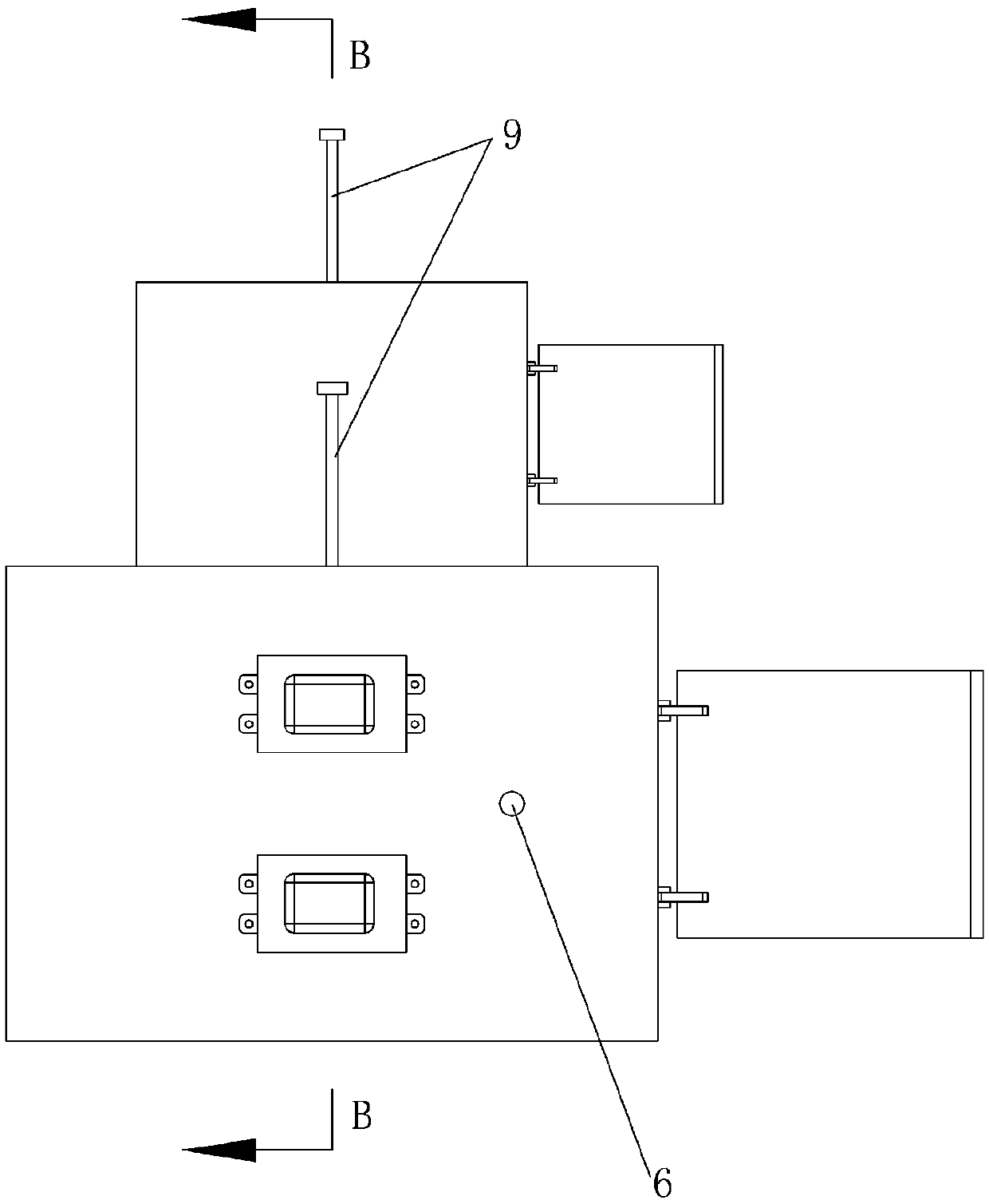 Microwave high-temperature roasting and reduction method of nickel-containing sludge