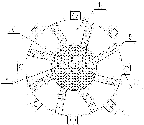 Cement wall face leveling device for building